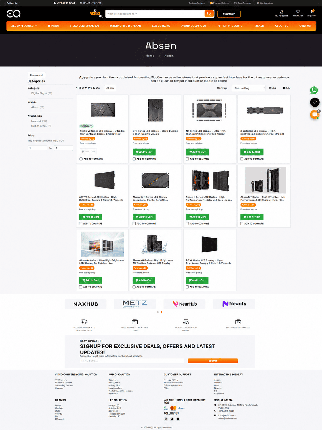 Organized Product Experience