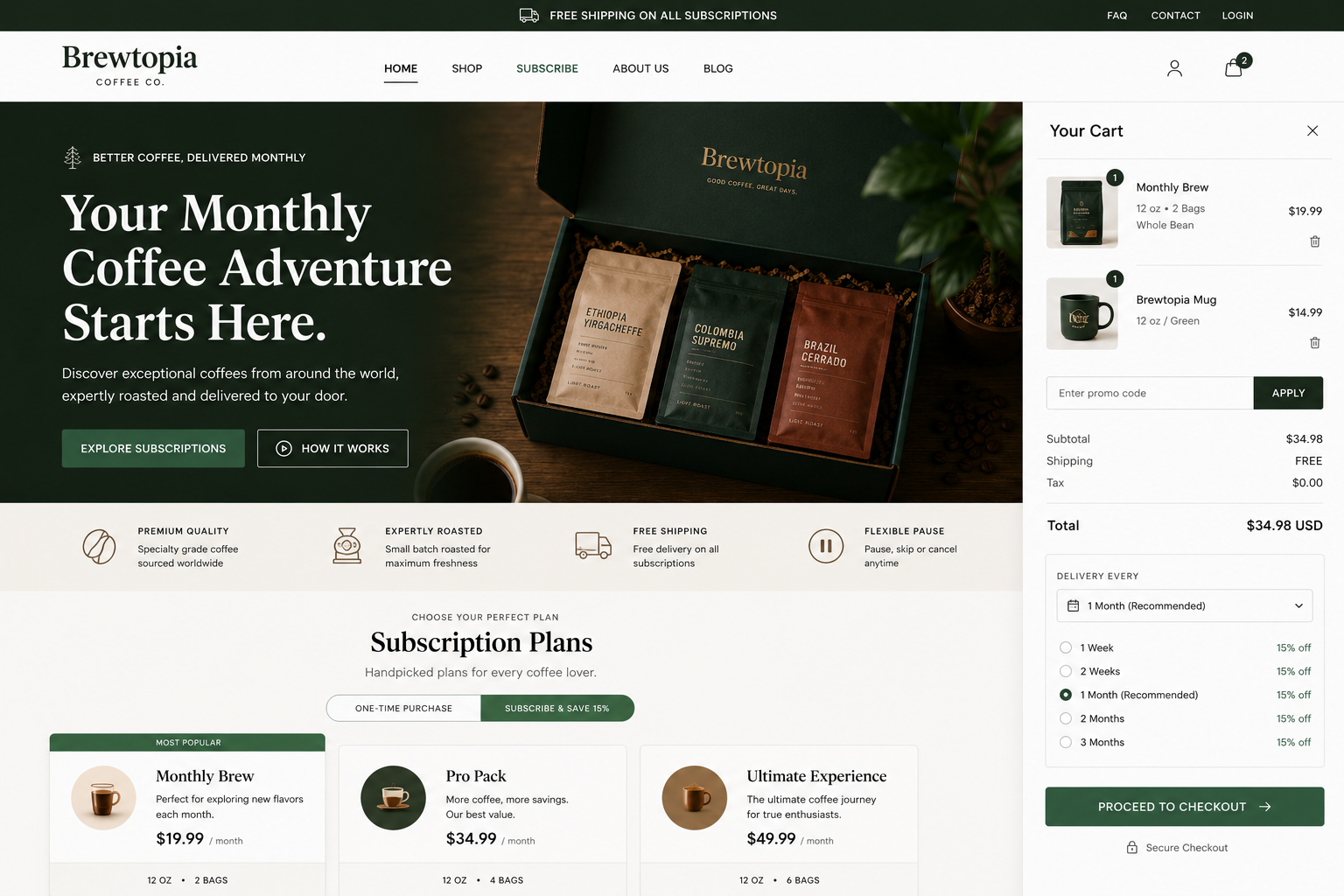 Subscription Stores
