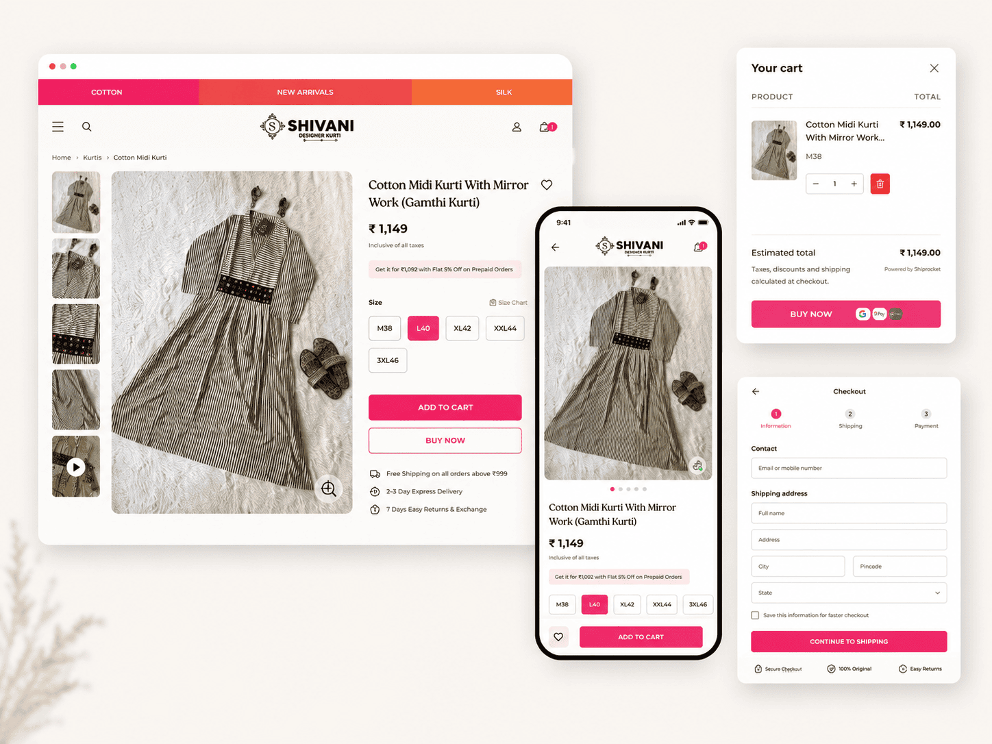 Optimized Shopping Experience