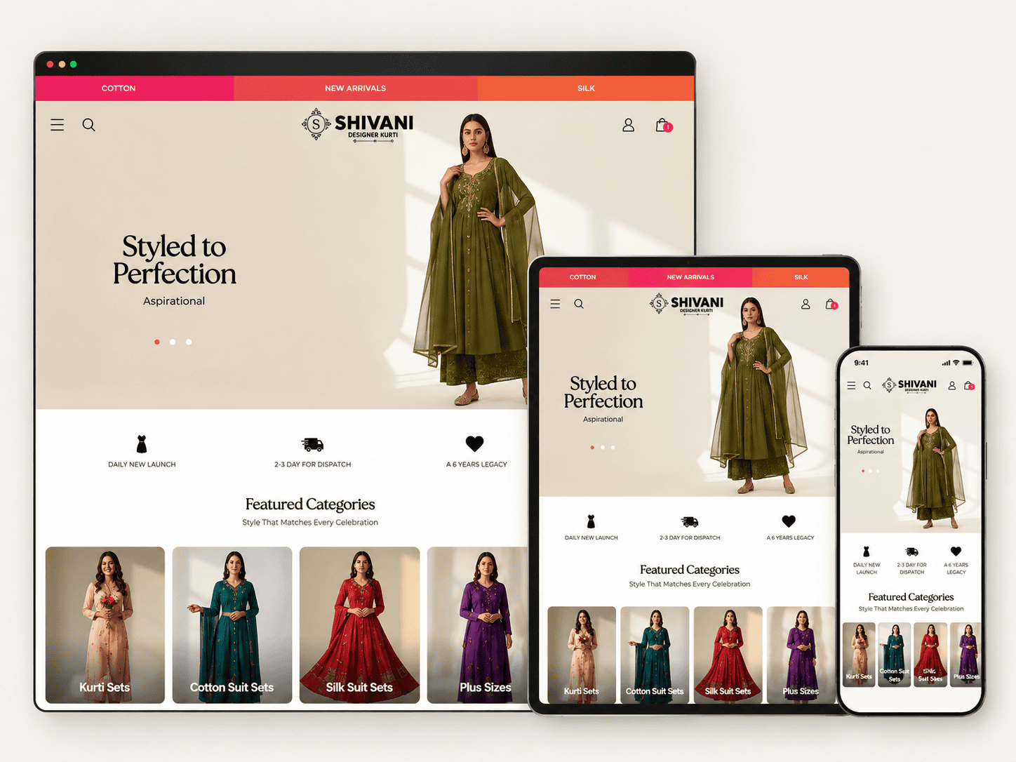 Performance & Responsive Design